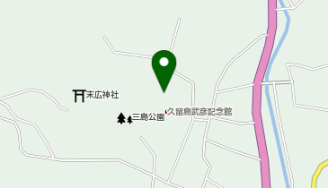 三島公園の地図画像