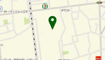 宮崎市宮崎東地区交流センターの地図画像