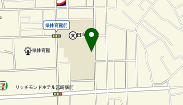 学校法人日向学院の地図画像