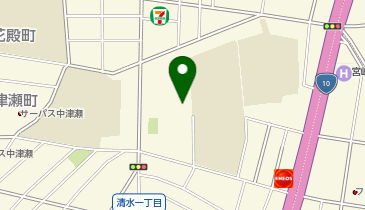 宮崎県福祉総合センターの地図画像