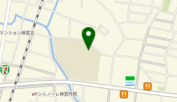 宮崎市立東大宮小学校の地図画像