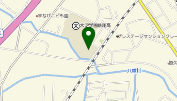 大淀学園鵬翔高等学校の地図画像