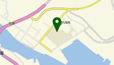 宮崎市立内海小学校の地図画像