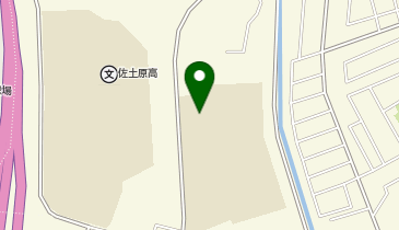 宮崎市立久峰中学校の地図画像