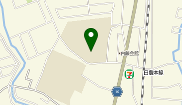 宮崎市立広瀬中学校の地図画像