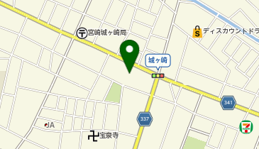 グランドパレス城ヶ崎の地図画像