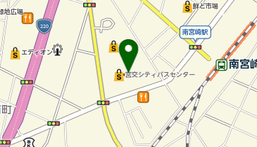 宮交シティの地図画像