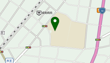 大王小学校体育館の地図画像