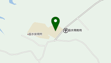 笛水小中学校体育館・クラブハウスの地図画像