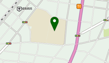 小松原中学校体育館の地図画像