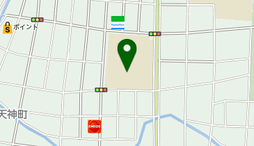 妻ケ丘中学校体育館の地図画像