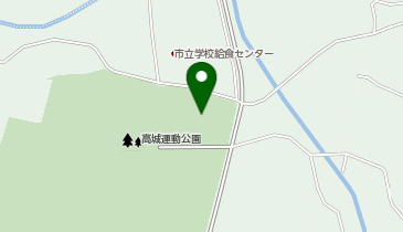 高城運動公園総合体育館の地図画像