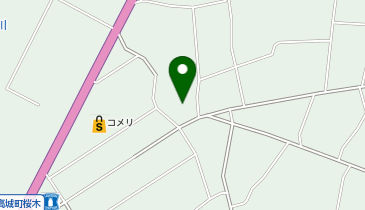 高城横原地区コミュニティセンターの地図画像