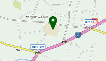 有水小学校体育館の地図画像