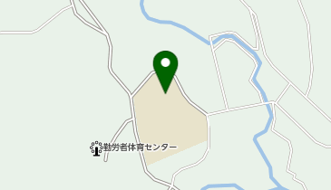木之川内小学校体育館の地図画像