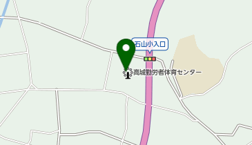 石山体育センターの地図画像