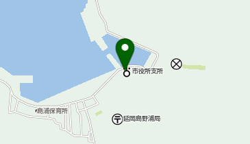 島野浦島開発総合センターの地図画像