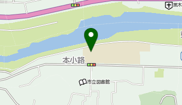 岡富中学校屋内運動場の地図画像
