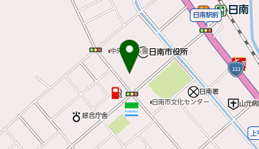 ふれあい健やかセンターの地図画像