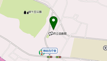 私立図書館駐車場の地図画像