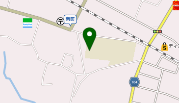 南小学校体育館の地図画像