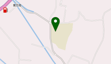 東方中学校体育館の地図画像