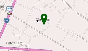 中央公民館の地図画像