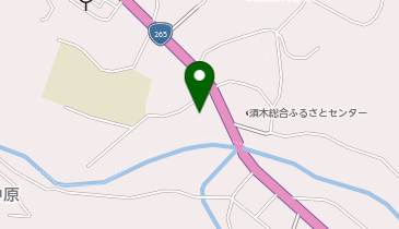 須木地区体育館の地図画像