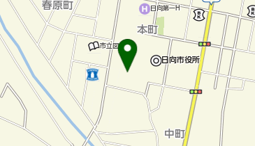 日向市体育センターの地図画像