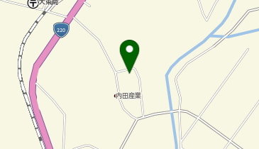 石木田公民館の地図画像