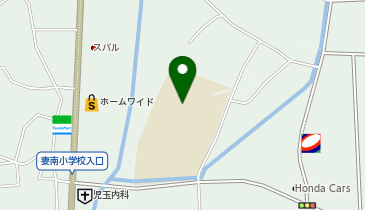 妻南小学校の地図画像