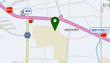 飯野小学校体育館の地図画像