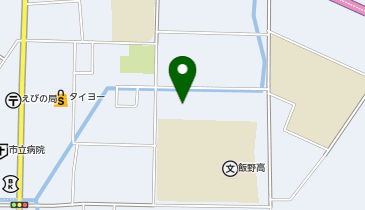 えびの市民体育館の地図画像