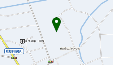 飯野駅前地区体育館の地図画像