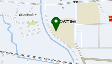 加久藤中学校体育館の地図画像