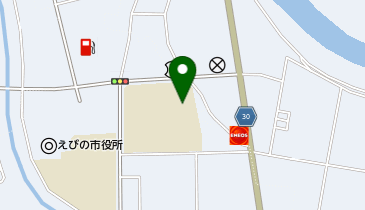 加久藤小学校体育館の地図画像