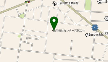 総合福祉センター 元気の杜の地図画像