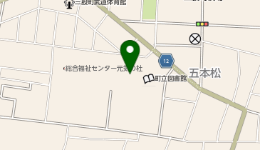 文化会館の地図画像