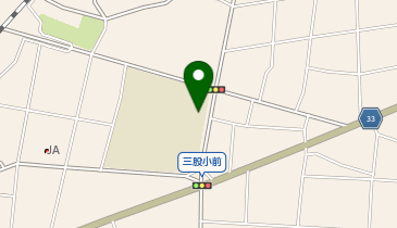 三股小体育館の地図画像