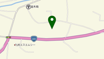 並木児童館の地図画像