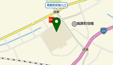 高原小学校の地図画像