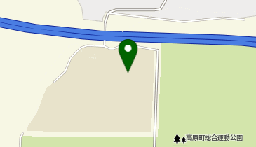 高原中学校の地図画像