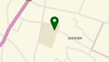 狭野小学校体育館の地図画像