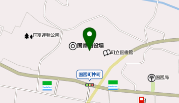 国富町農村環境改善センターの地図画像