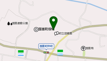 国富町武道館の地図画像