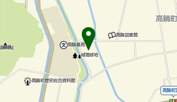 高鍋農業高等学校(体育館)の地図画像