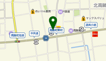高鍋信用金庫の地図画像