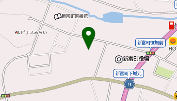 新富町福祉学習等共用施設の地図画像