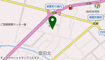 三納代運動広場の地図画像