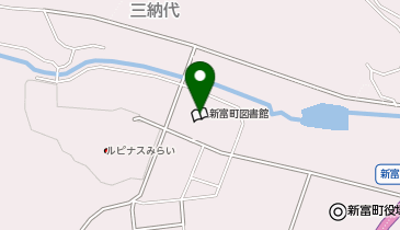新富町総合交流センターきらりの地図画像